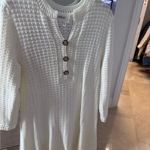 ba&sh Women's Cream crocheted dress!!!